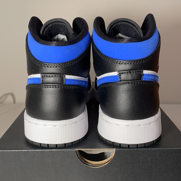 Jordan 1 Mid Racer Blue - Picture 6 of 8